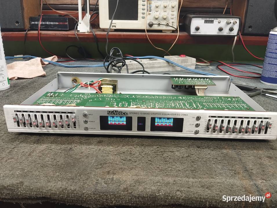 Korektor Graficzny Equalizer McVoice EQ20863 Pozostałe śląskie