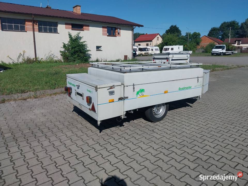 Przyczepa lekka ROADMASTER towarowado własnej Grzebowilk