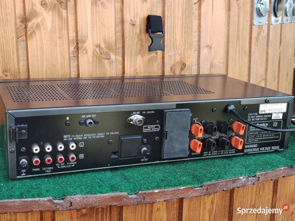 Amplituner Technics sa250 piękny vintage z 1984r Świdwin