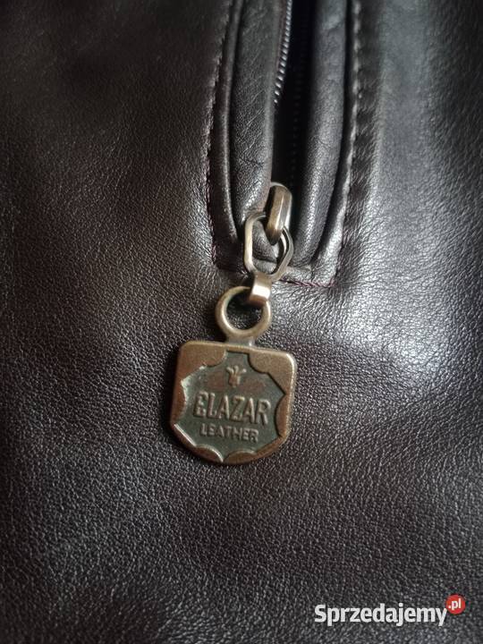 Męska Kurtka Skórzana VINTAGE Elazar Leather Ruda Śląska