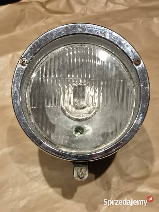 Jawa 50 Mustang Lampa przednia szkło stacyjka Obudowy lamp i żarówek Słupsk