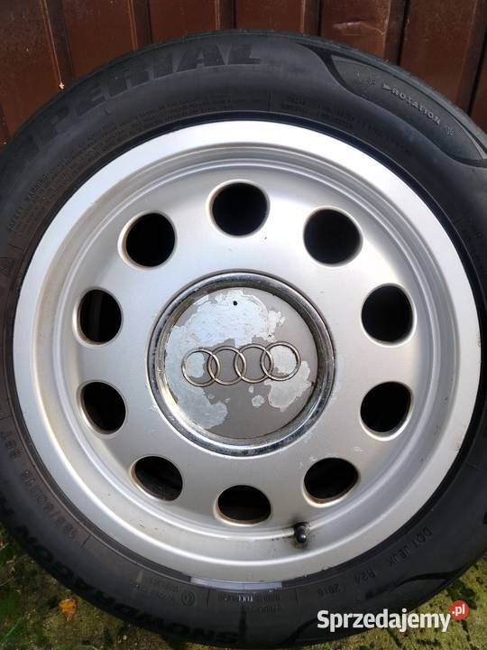 Felgi 15 5 x 100 Audi A3 8L ładne z dekielkami świętokrzyskie Skarżysko-Kamienna