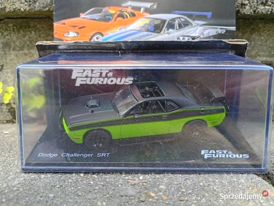 DODGE CHALLENGER SRT szybcy i wściekli model 143 Modelarstwo