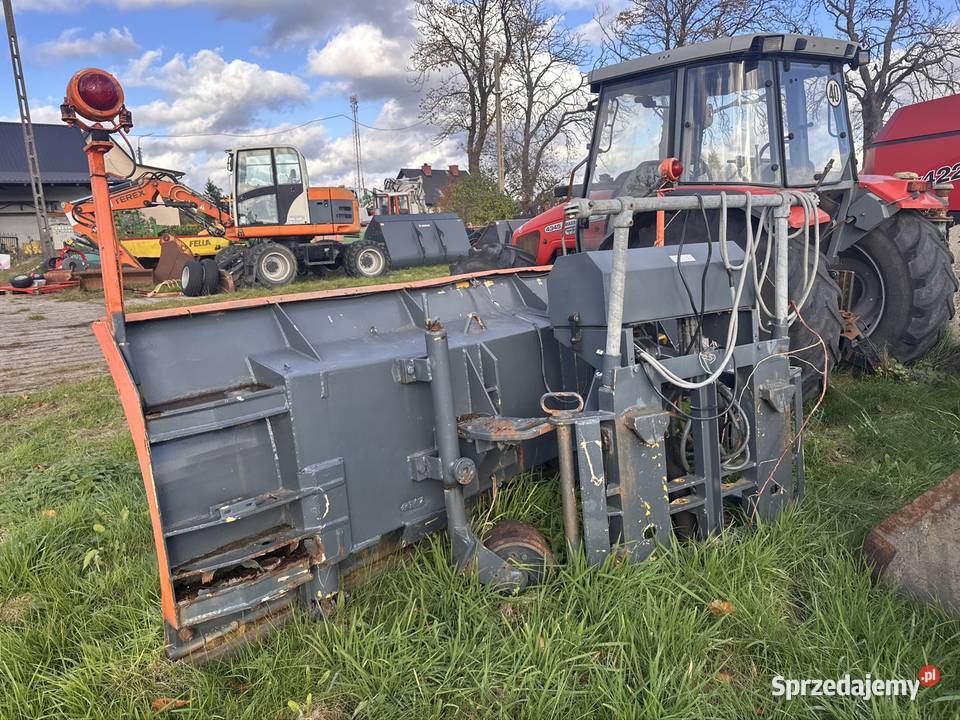 Pług śnieżny 295 hydrauliczny STEROWANY
