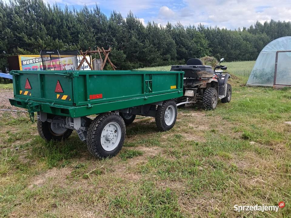 Przyczepa do traktora quada Yanmar Przyczepy rolnicze Bodzentyn