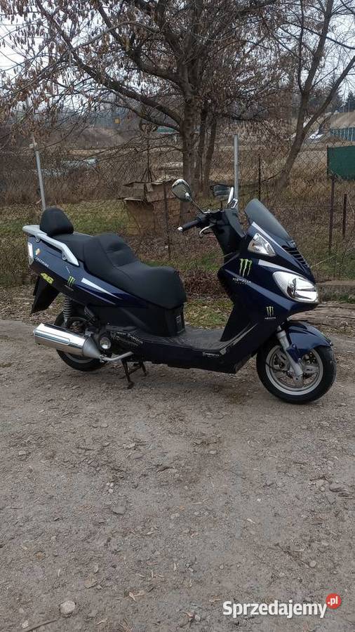 Skuter Daelim Maxsi freedingg 125na katB Rok produkcji 2008 Daelim małopolskie Kraków