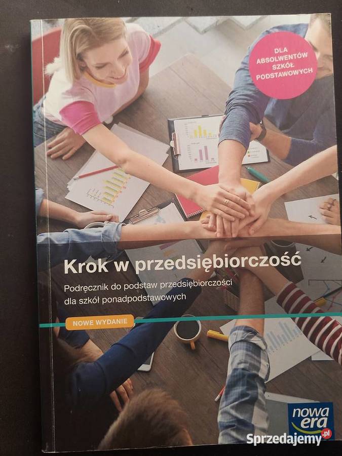Nowa Era Krok w przedsiębiorczość Podręcznik tradycyjny podręcznik Kępno sprzedam