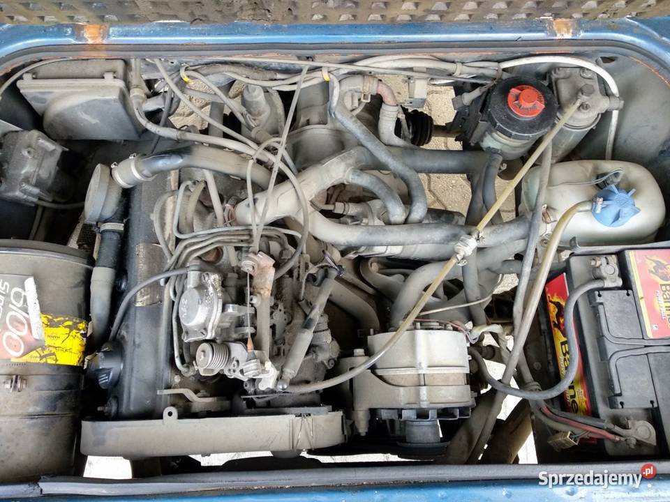 Volkswagen T3 Caravelle niebieskie wnętrze ośmiu Zarejestrowany w Polsce Łódź