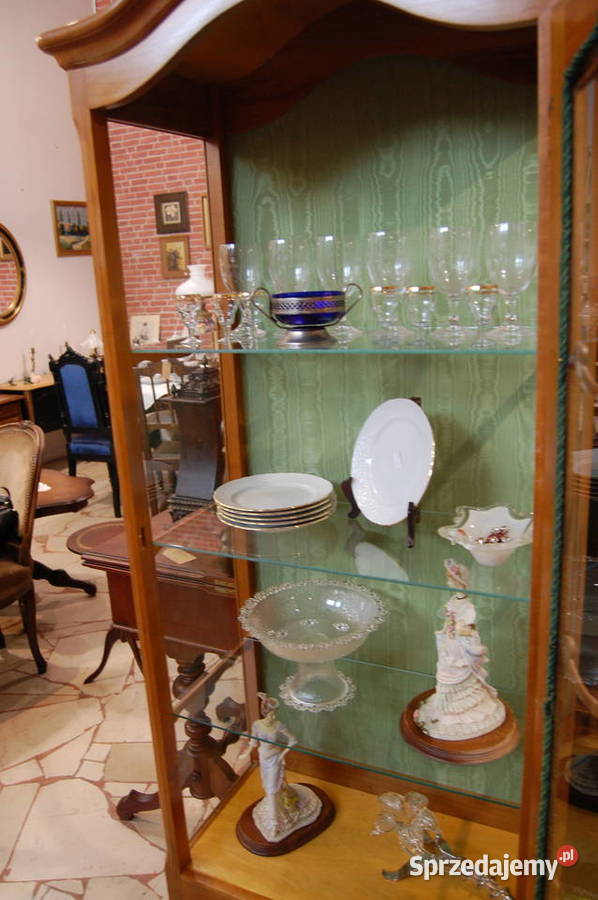 Witryna serwantka ludwikowska oszklona lubelskie