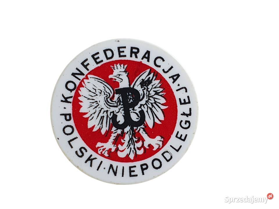 Stara zapinka przypinka Konfederacja Polski