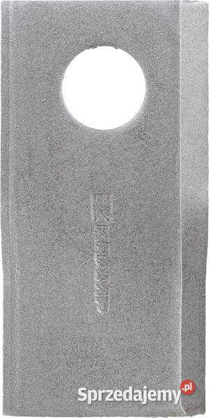Nożyk kosiarki rotacyjnej lewy 96x48x4 mm otwór Do kosiarek
