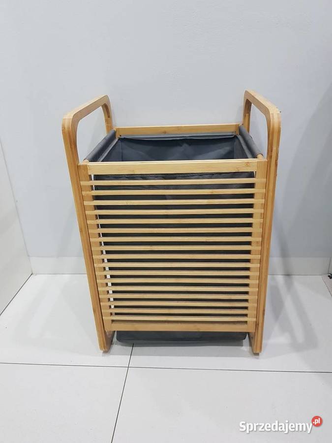 Nowy bambusowy kosz na pranie Dąbrowa Górnicza