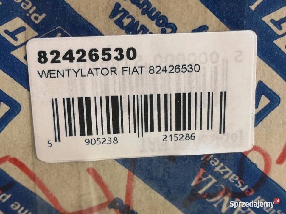 WENTYLATOR CHŁODNICY FIAT CROMA 19901996 NOWY