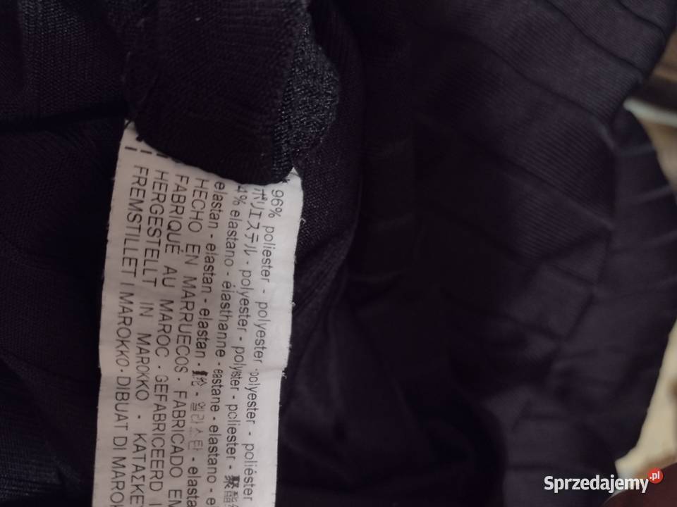 36S ZARA Czarny kombinezon biznesowy z Madrytu Zara małopolskie Kraków