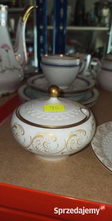 Trio kawowe Hackefors Porslin Sweden
Porcelana pomorskie Gdańsk