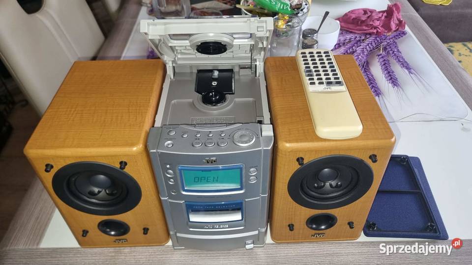 Wieża JVC UXT55 kolumny JVC SPUXT55 plus pilot