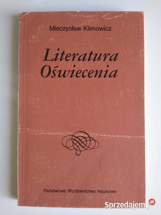Literatura Oświecenia Mieczysław Klimowicz Pozostałe Gdańsk