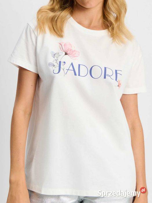 tshirt z napisem Sinsay małopolskie