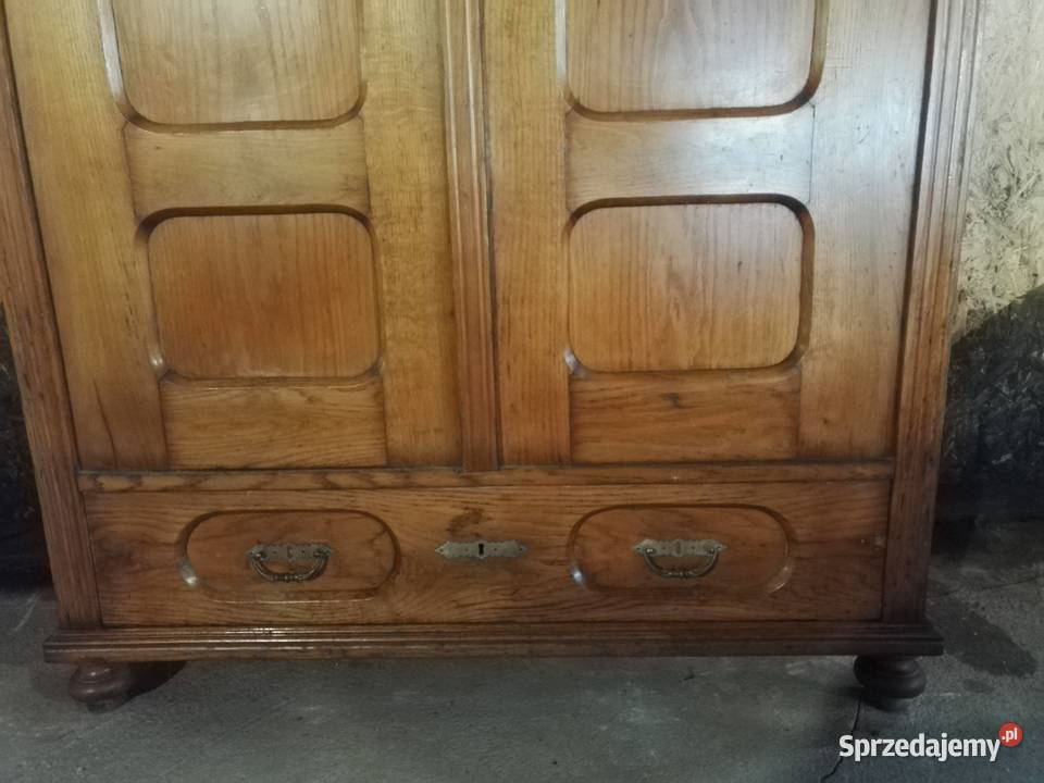 Szafa Dębowa WITKACY kompletna w całości Meble śląskie Kozy sprzedam