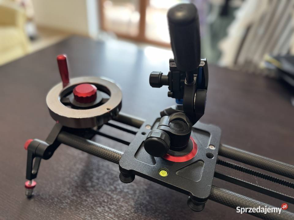 Slider kamera telefon 80 cm stabilizator łożyskowy