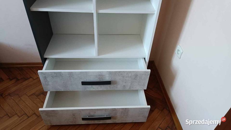 WIELKA OBNIŻKA biblioteczka szafka z szufladami Gorlice sprzedam