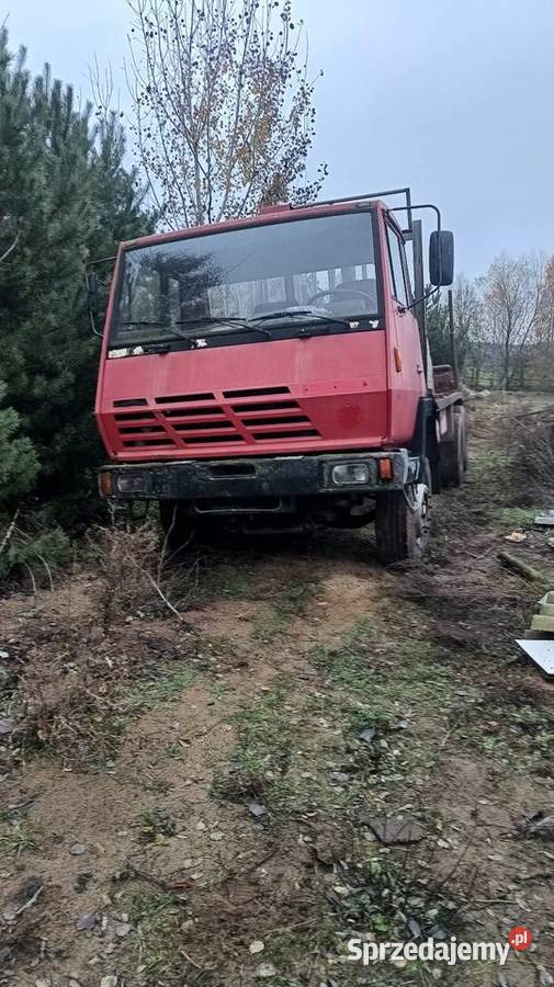 Samochód do drewna przyczepa Skwierzyna sprzedam