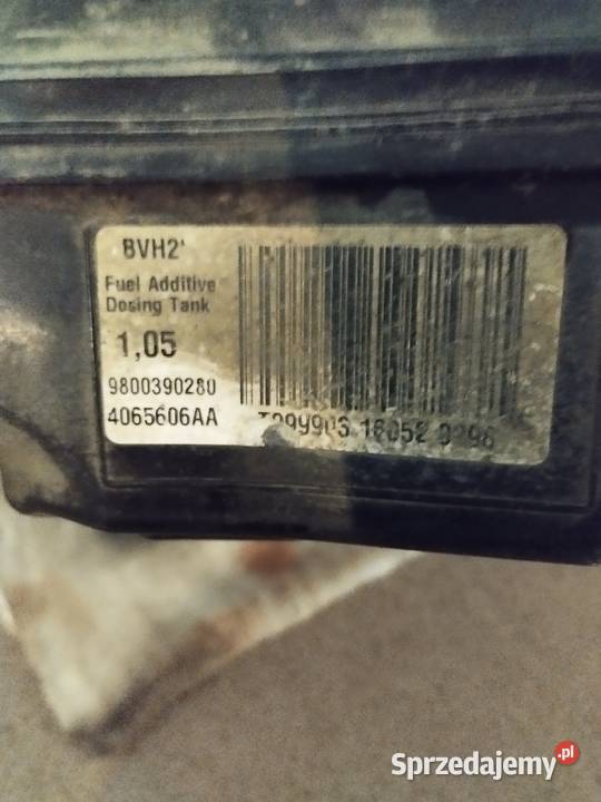 Zbiornik płynu FAP Peugeot 308 T9 Części samochodowe Gostyń