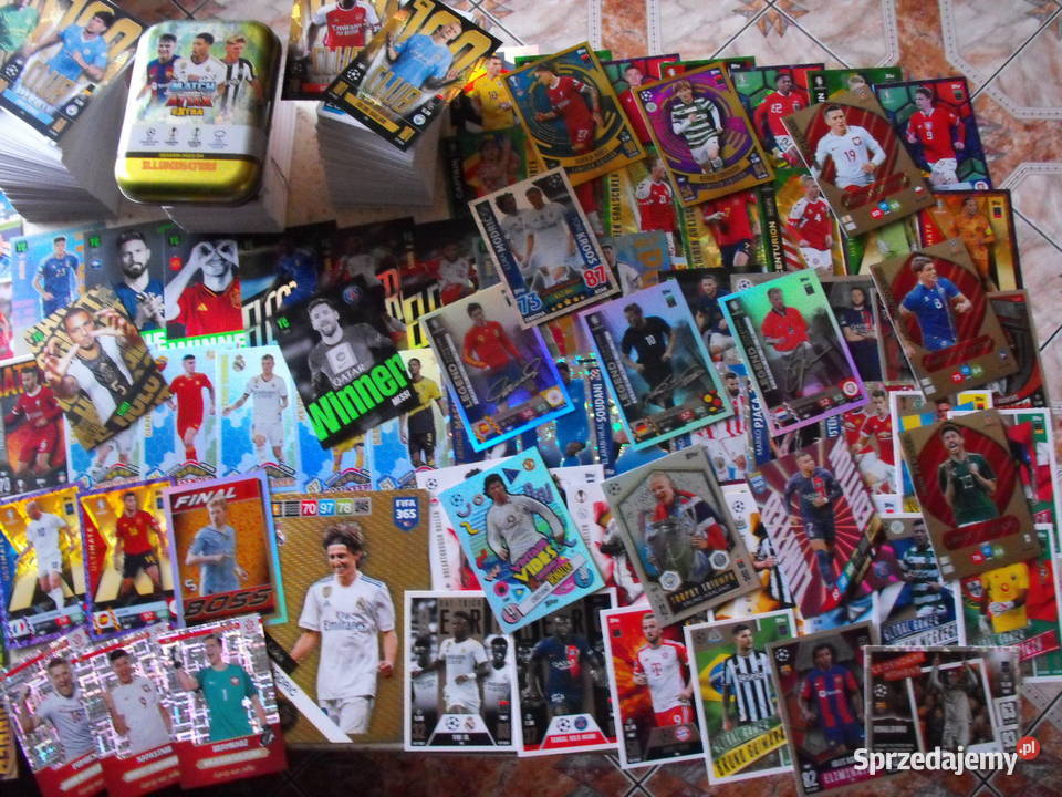 Super karty piłkarskie PANINI TOPPS Różne Zestaw Mykanów sprzedam
