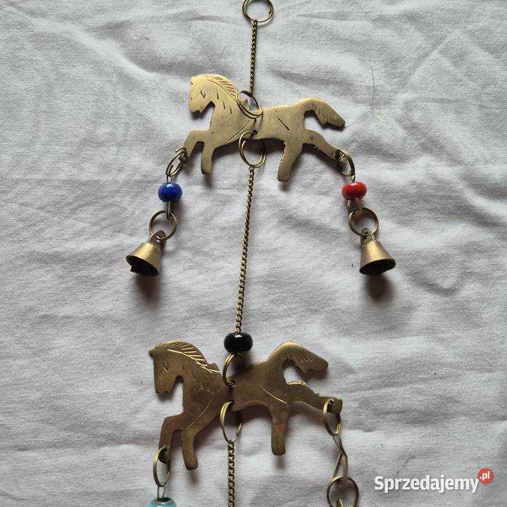 Zawieszka śliczne vintage koniki z dzwoneczkami Pozostałe Brzesko sprzedam