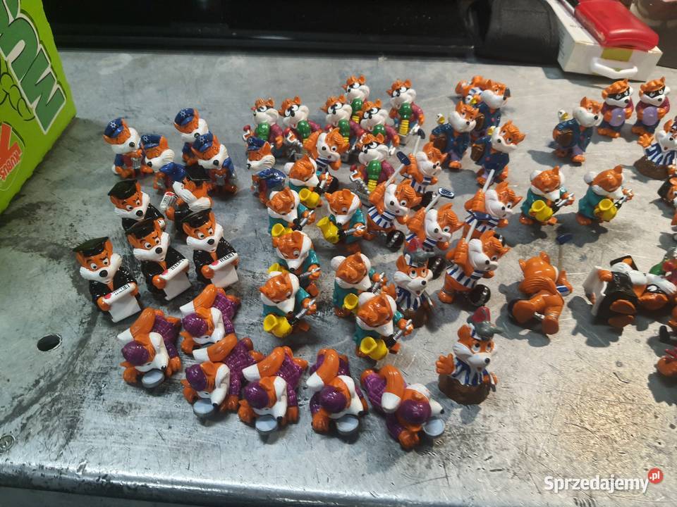 Stare Figurki z jajek niespodzianek Kinder Grodków