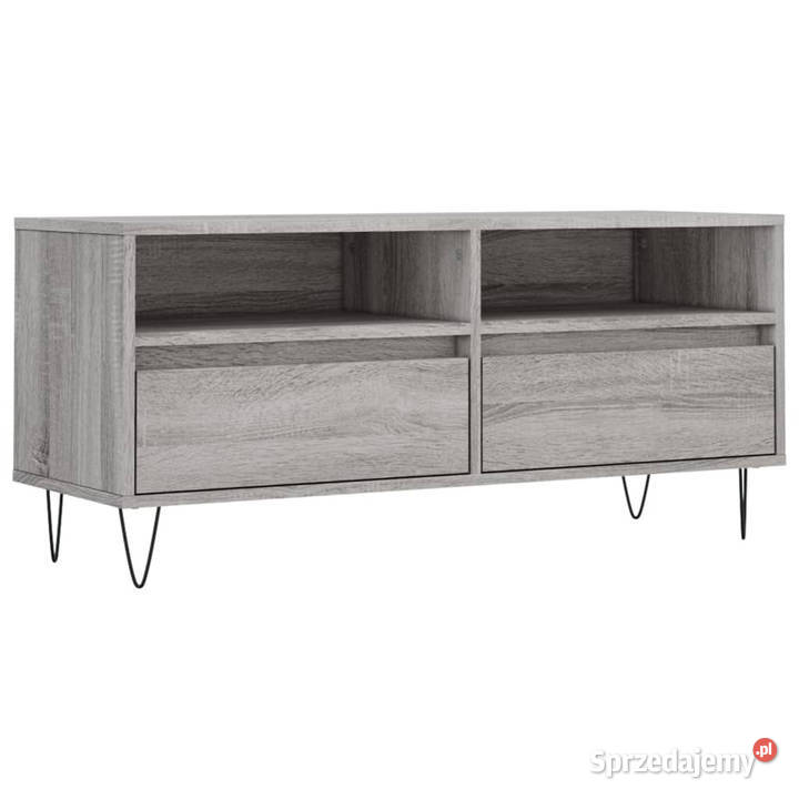 Szafka pod TV szary dąb sonoma 100x345x445 mazowieckie Warszawa