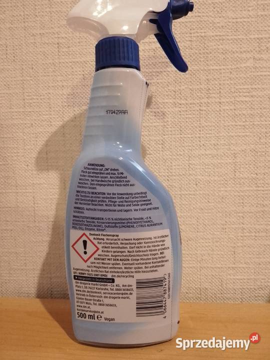 Odplamiacz doby plamy na ubraniach Odplamiacze Zduńska Wola sprzedam