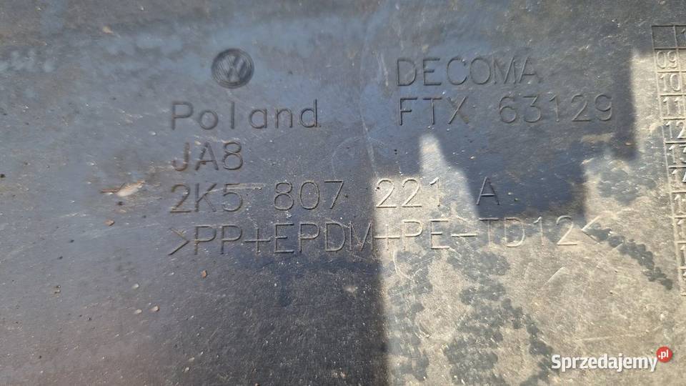 VW Caddy 2k5 807 221 A Zderzak przód osobowe Słowikowo