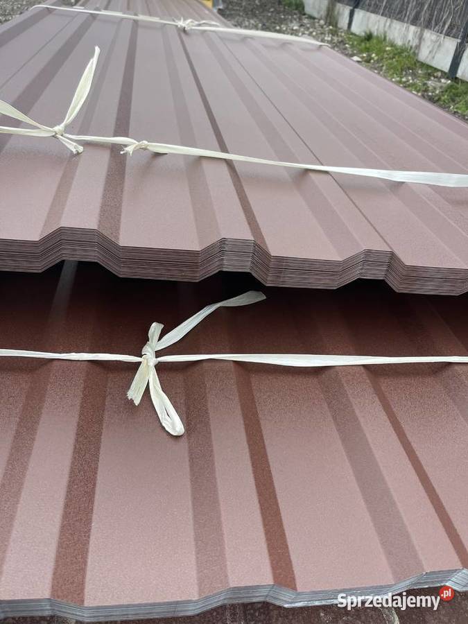 Trapez dachowy T18 8017 mat 2 gat odcinki 2 4mb Opole Lubelskie