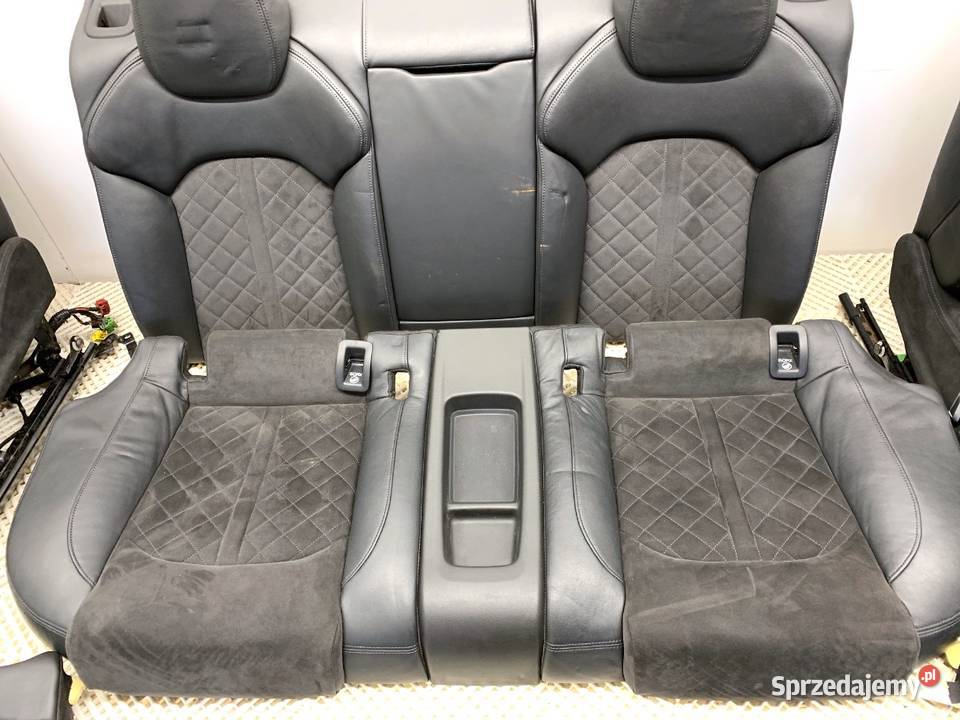 FOTELE KANAPA BOCZKI KOMPLET AUDI A7 4G