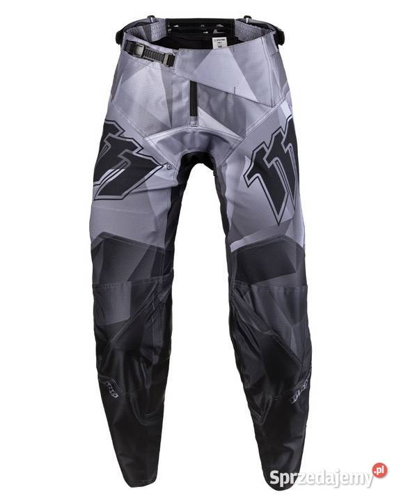 RACING SPODNIE MOTO 111 RAPID GREY 343638 spodnie Kaski i odzież