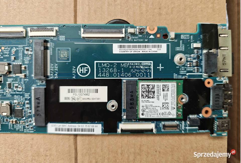 Płyta główna Lenovo ThinkPad X1 Carbon 3Gen 8GB Katowice
