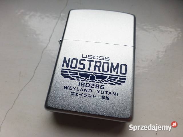 Zippo Satin CHrome Alien Nostromo Obcy Weyland sprzedam