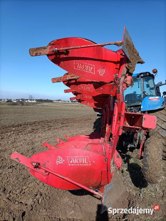 Pług obrotowy Akpil 80 4 skibowy 3 1