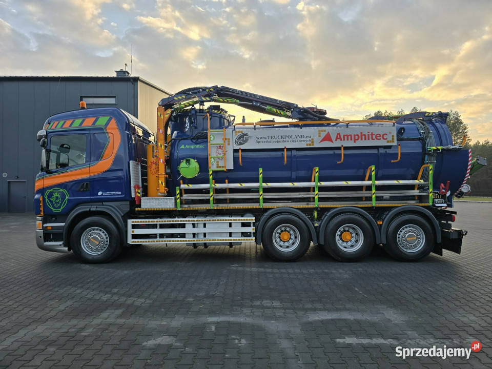 Scania Amphitec VORTEX G2 Ładowarka próżniowa świętokrzyskie Daleszyce