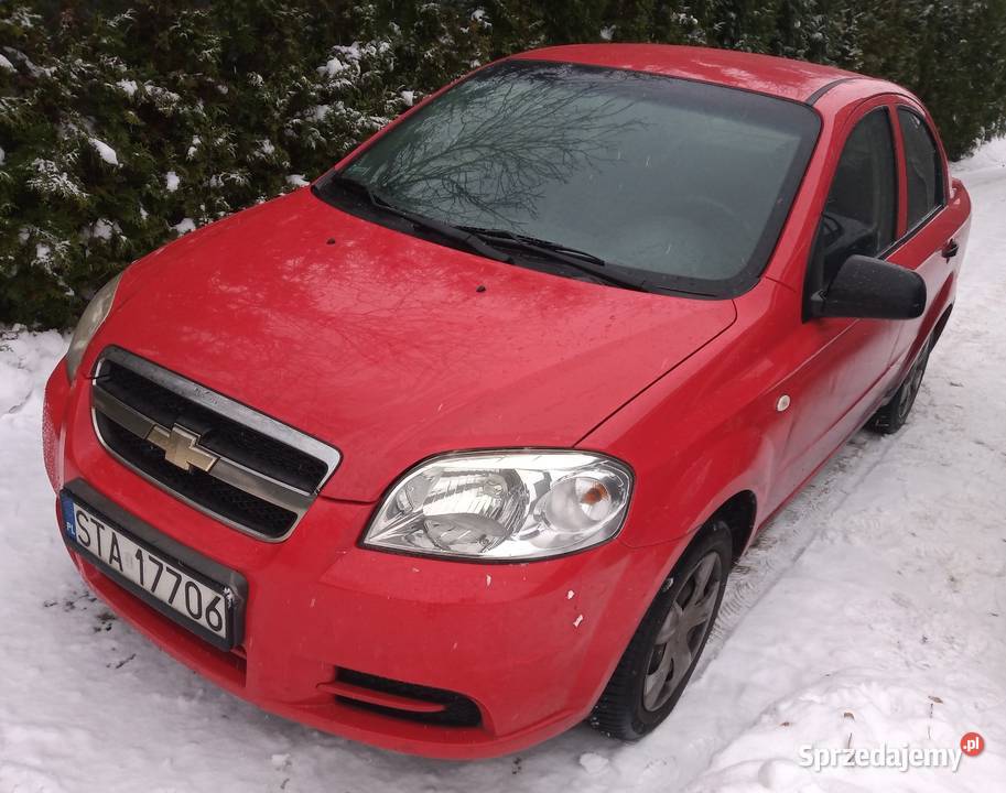Chevrolet aveo sedan, 1 właściciel, polski salon, 2009/10