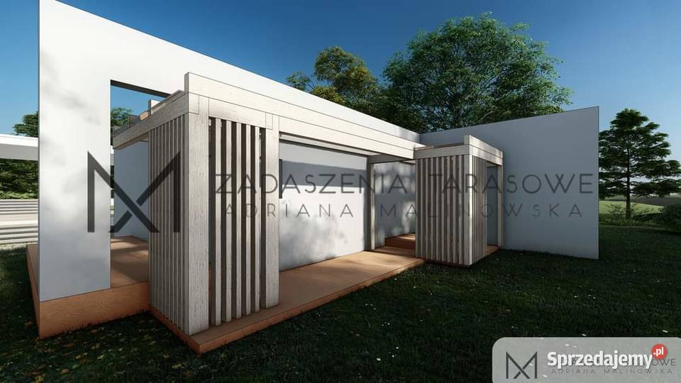 Zadaszenie tarasowe Architektura ogrodowa Łomża