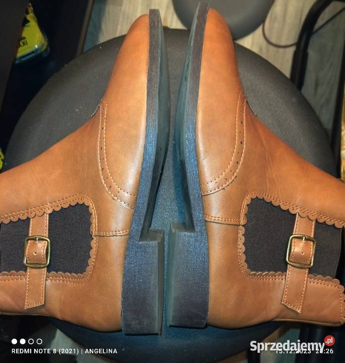 Sztyblety Boot Collection Girls karmelowe Łódź