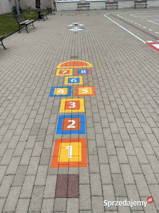 Klasy kolorowe gry podwórkowe Strefy Gier wielkopolskie Gniezno