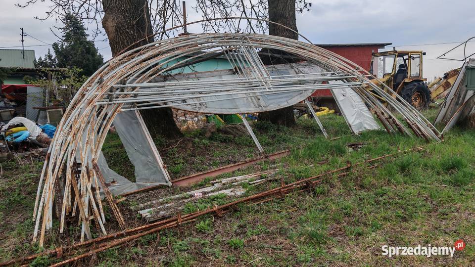 Tunel Ogrodniczy Konstrukcja 30 x 10 m Tunele foliowe Dobrzyń nad Wisłą