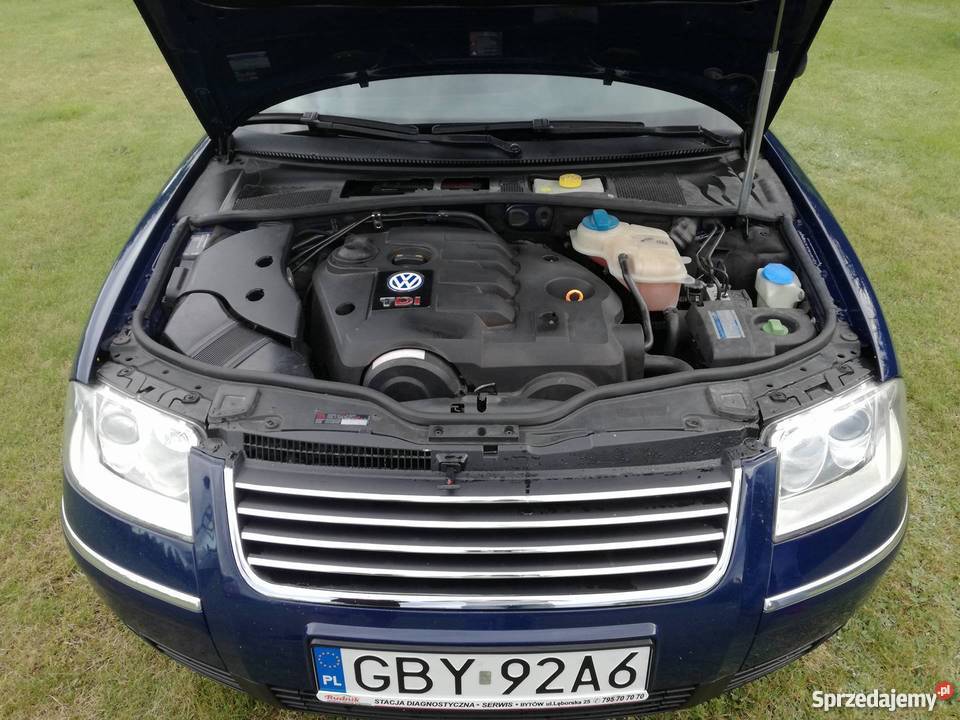 Passat B5 FL Sedan 6biegów 19 TDI 131 Highline bezwypadkowy pomorskie Bytów