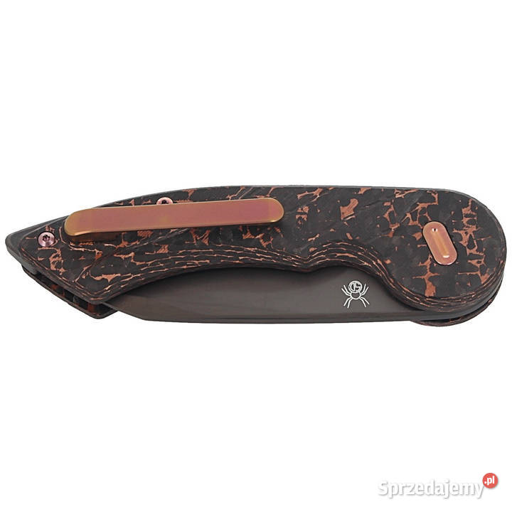 Nóż składany FOX Radius Carbon FiberCopper Black