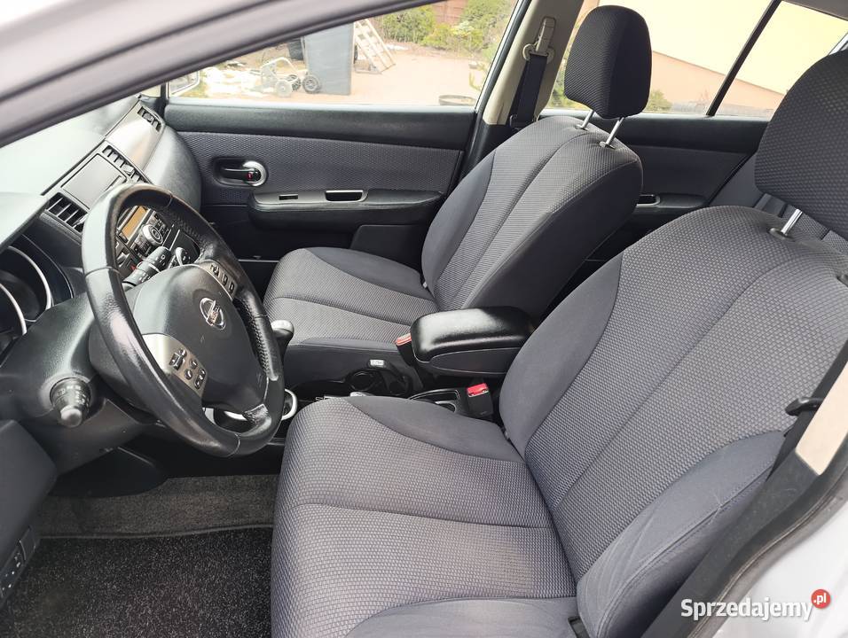 Nissan Tiid 16 benzyna 2010r 1 właściciela z Lgota-Mokrzesz
