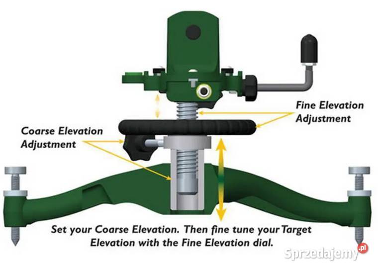 Podpórka strzelecka Caldwell Rock BR pcp palna Sport i Wypoczynek wielkopolskie Trzcianka sprzedam
