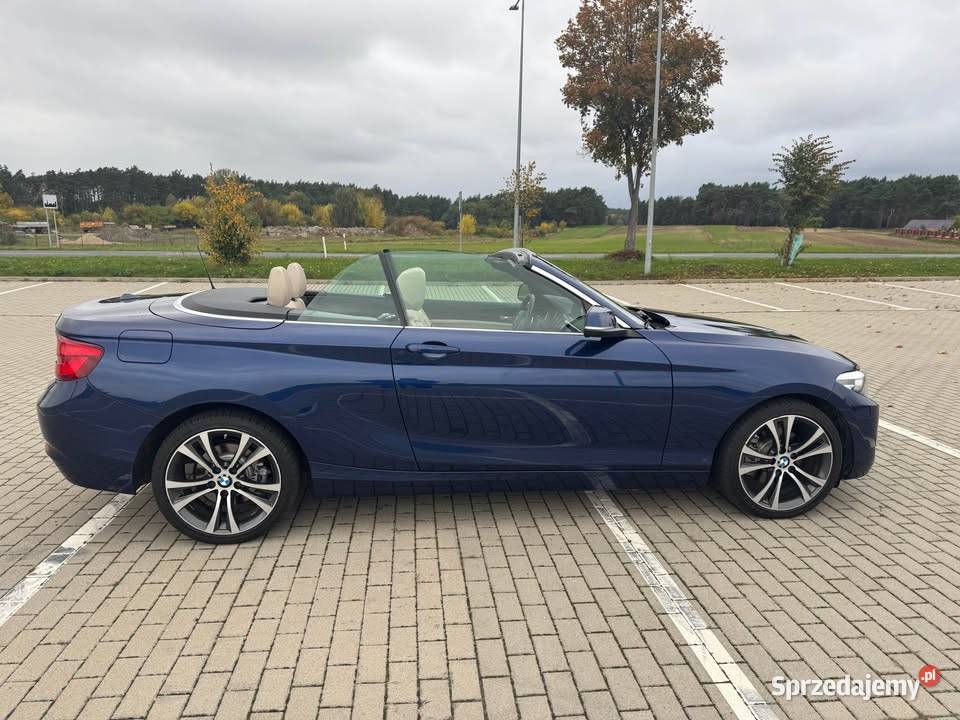 BMW Seria 2 230i Coupe Sport Line xDRIVE 251 granatowy wielkopolskie Kościan